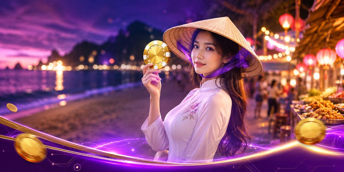 Người chơi tại Côn Đảo nhận cashback bonus với nón lá truyền thống