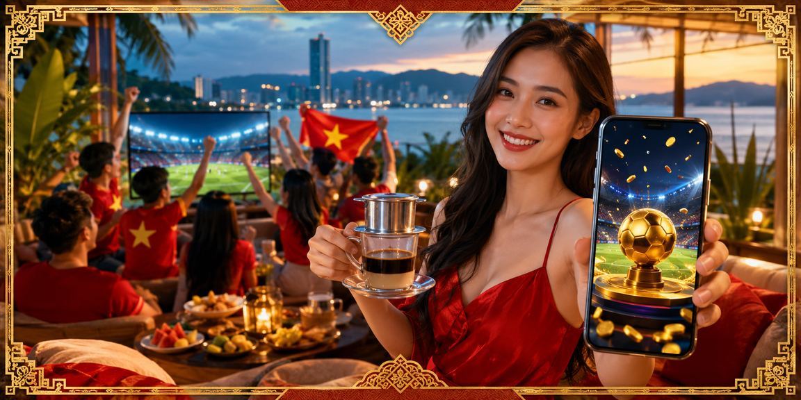 Người hâm mộ bóng đá tại Đà Nẵng theo dõi trận đấu và đặt kèo tại quán cà phê
