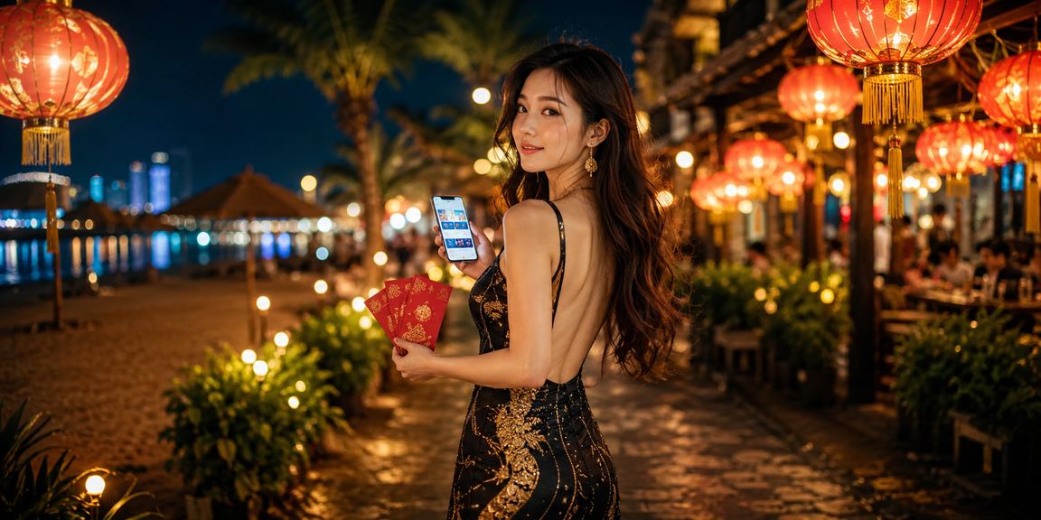 Phong bì đỏ thưởng bonus tại chợ đêm Đà Nẵng – chương trình khuyến mãi c54222