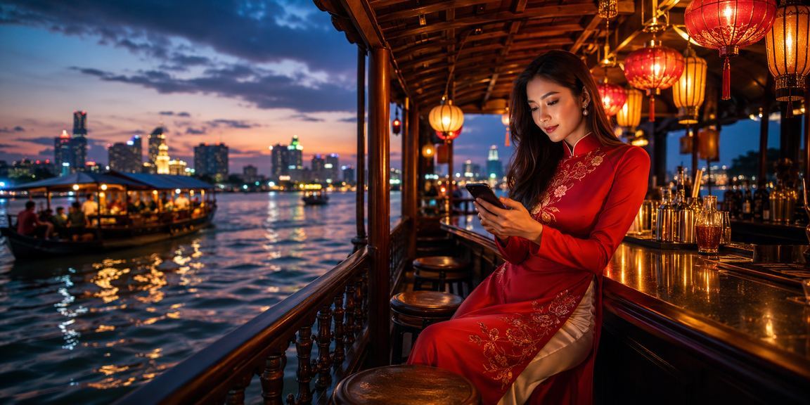 Thành viên VIP tại Sài Gòn mặc áo dài nhận thưởng bonus từ c54222